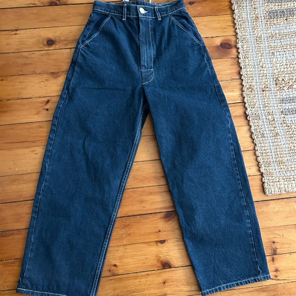 Rudy Jude Adult Lace Back Big Jean - Tumbled Classic Indigo - Size RJ1 1 rj - Picture 3 of 11